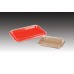 Plasdent FLAT TRAY SIZE B (Ritter) - Dimension: 13½" x 9⅝" x ⅞" - NEON PINK